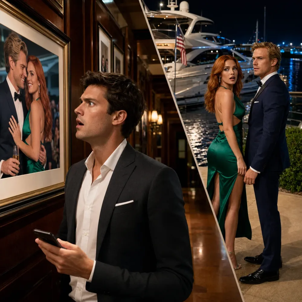 She claimed boats terrified her, but yacht club photos revealed her shocking secret life.